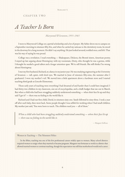 Page 3 from Margaret S.'s biography