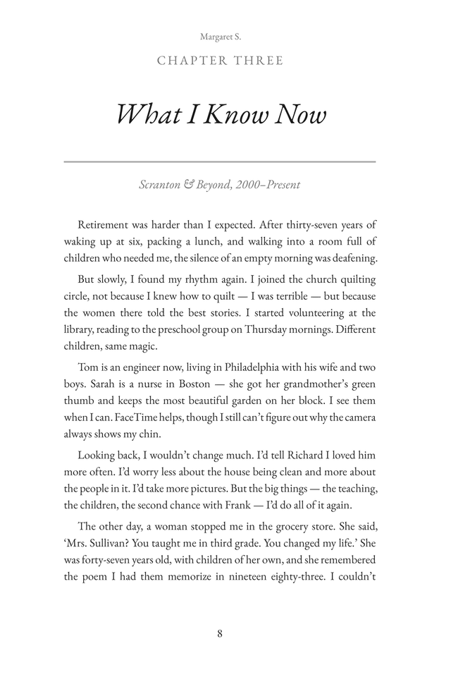 Page 3 from Margaret S.'s biography