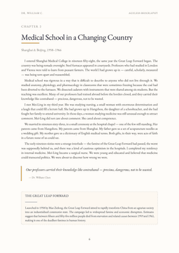 Page 2 from Dr. William C.'s biography