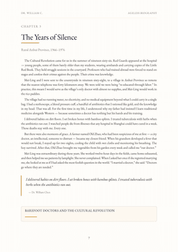 Page 3 from Dr. William C.'s biography