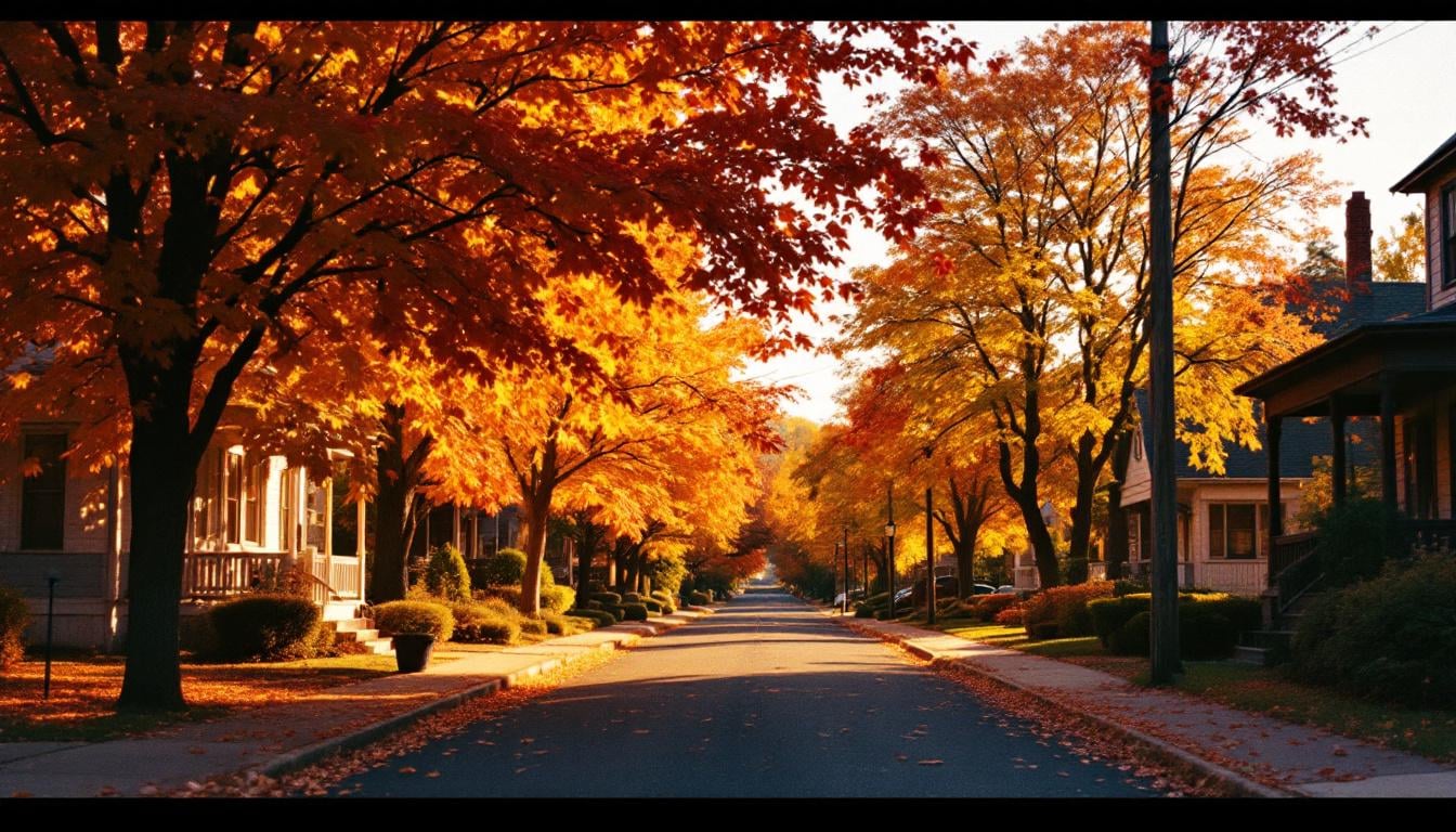 The Little House on Maple Street — thematic scene