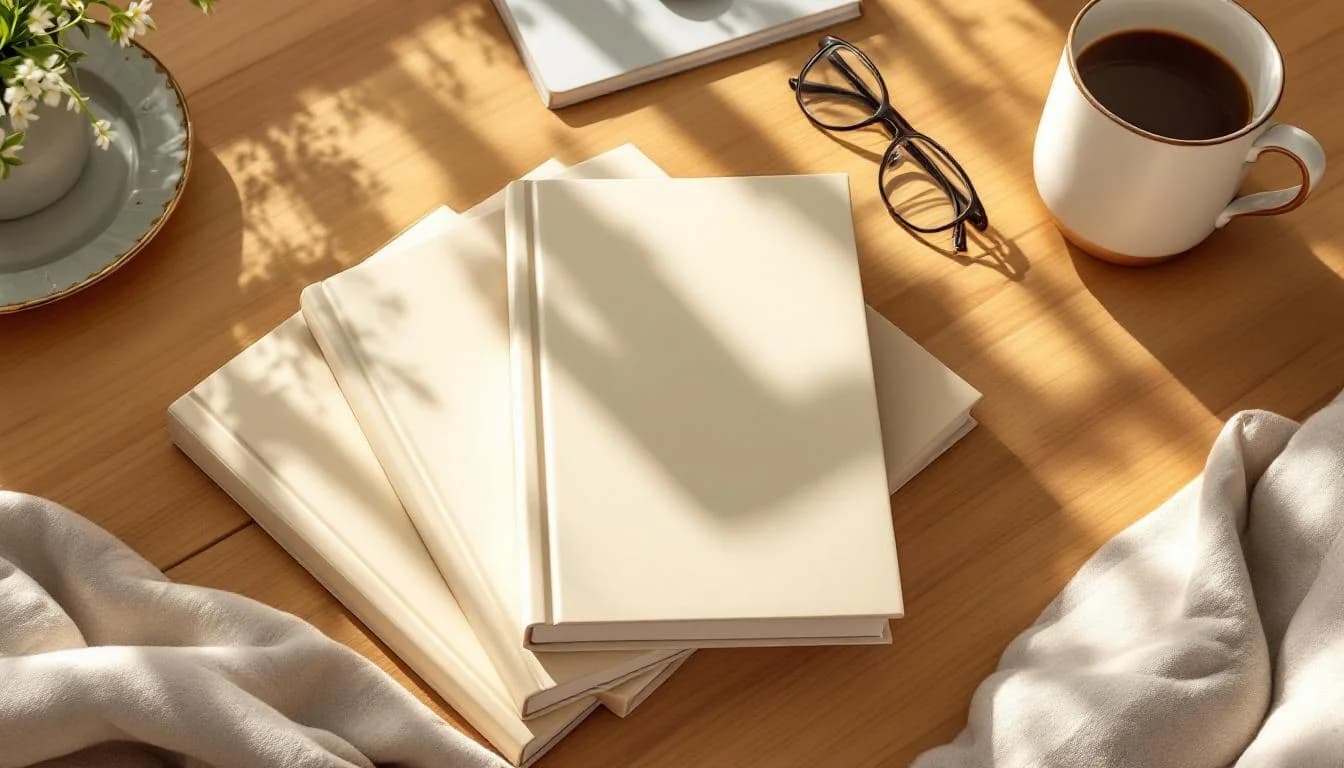 A stack of completed Ageless Biographies